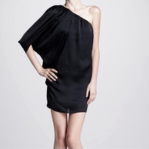 Aidan AiDAN MATTOX One Shoulder Cocktail Dress - Picture 1 of 8